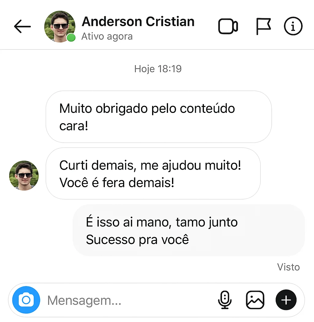 Depoimento Anderson Cristian